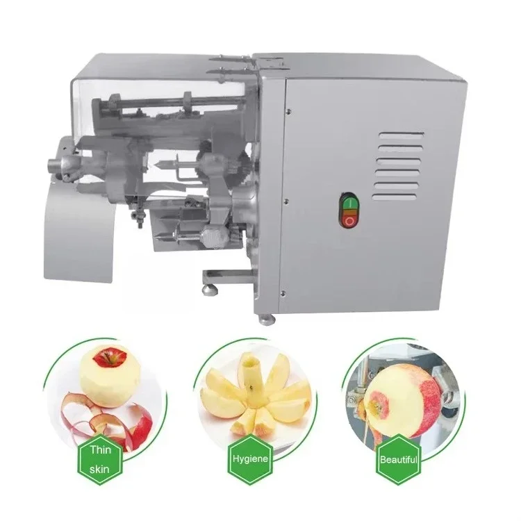High Quality Fruit Vegetable Peeling Machine Peeler Slicer Fruit Peeler Corer QDMECH