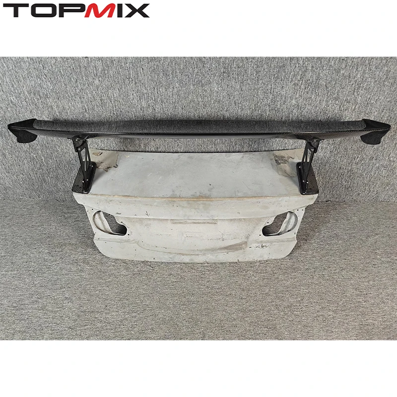 

Спойлер на крышку багажника в стиле JS Racing из карбона для Honda Civic Type-R FD2 2007-2011 — индивидуальная отделка 2026, спортивный внешний вид