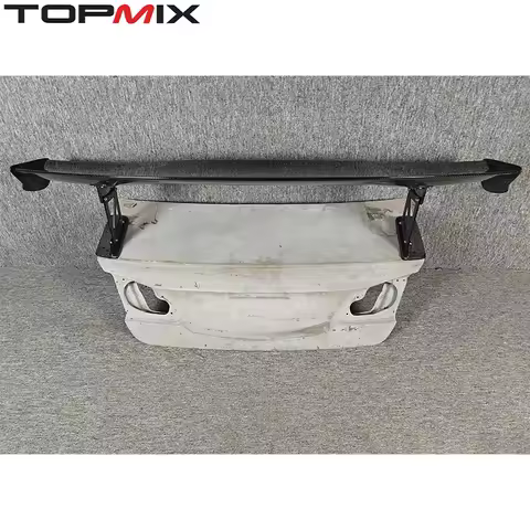 For Honda 2007-2011 Civic Type-R FD2 JS Racing-Style Carbon Fiber GT Trunk Lid Spoiler - 2026 Custom Trim, Sporty Look