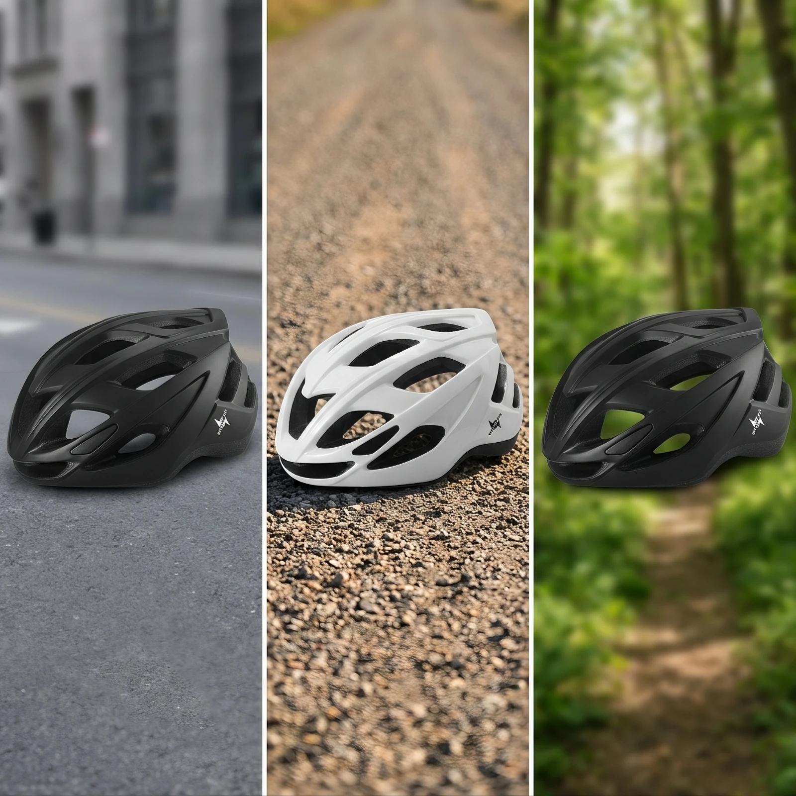 หมวกกันน็อคจักรยานพร้อมระบบปรั - Commute Cycling Helmet บทวิจารณ์และราคา