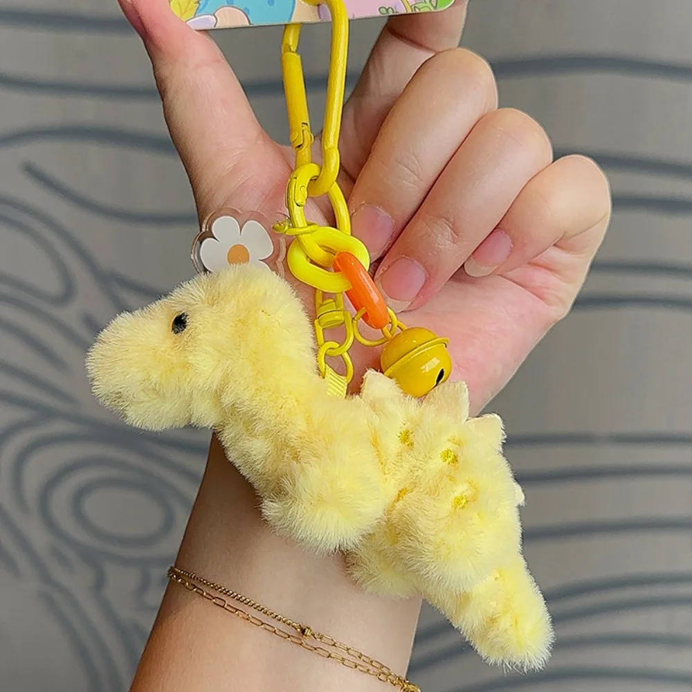 

Simple Design Dopamine Dinosaur Plush Pendant Fashionable Niche Dinosaur Plush Keychain Plush Material Unique