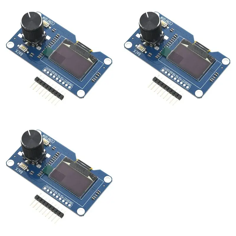 a52t-3x-oled-ディスプレイ画面と-ec11-ロータリーエンコーダモジュール-iic-インターフェイスを組み合わせた-arduino-用-13-インチ