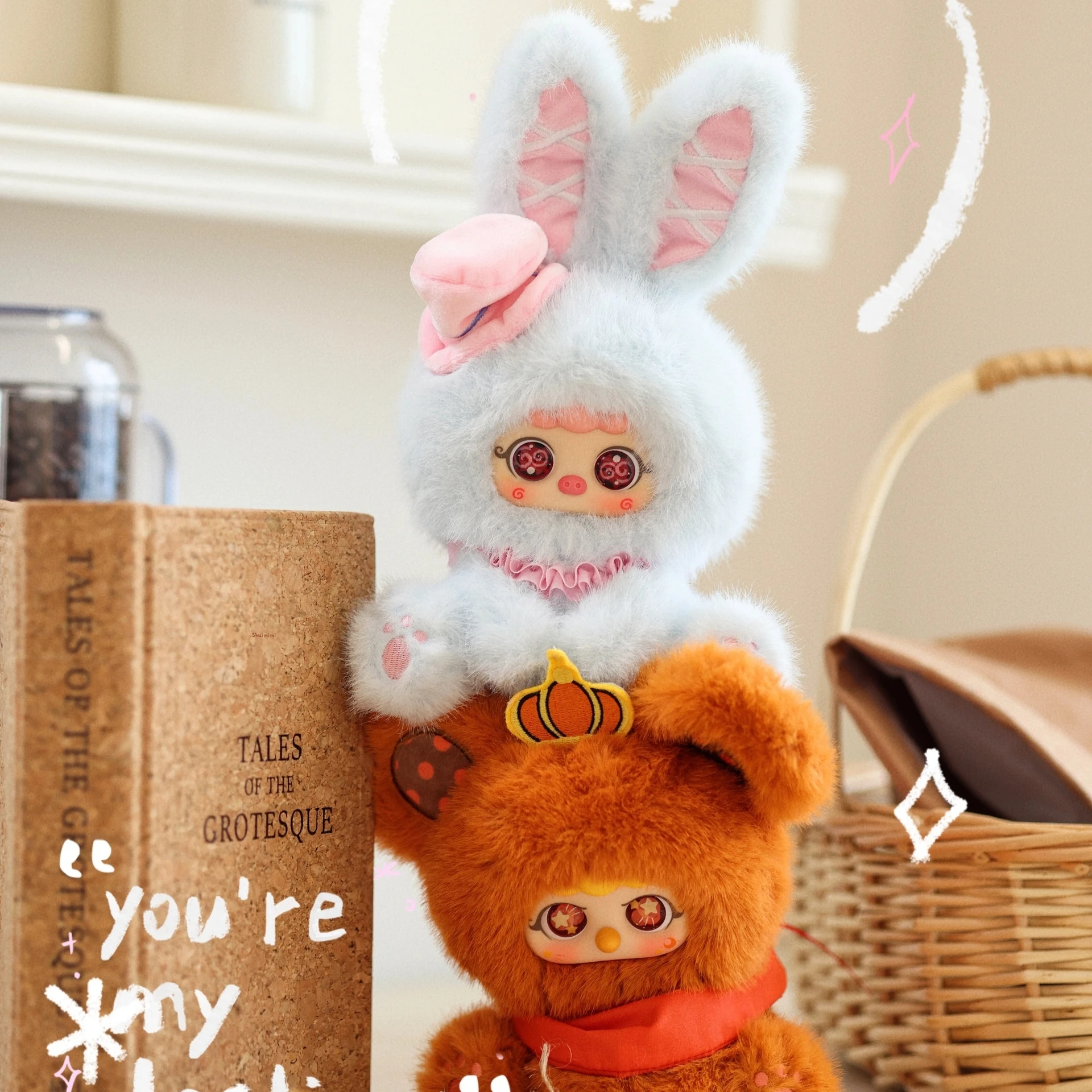 الأصلي الطفل ثلاثة ميغو حكايات سلسلة أفخم صندوق أعمى لطيف دمية حقيبة تزيين مُثبت سطح المكتب الديكور مفاجأة الهدايا #6