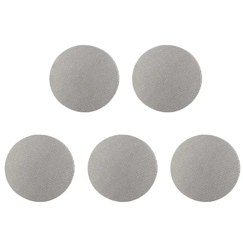 5X Coffee Filter Mesh,Reusable Coffee Puck Screen High Strength Durable For Aeropress Coffee Maker Filters 54Mm-Retail