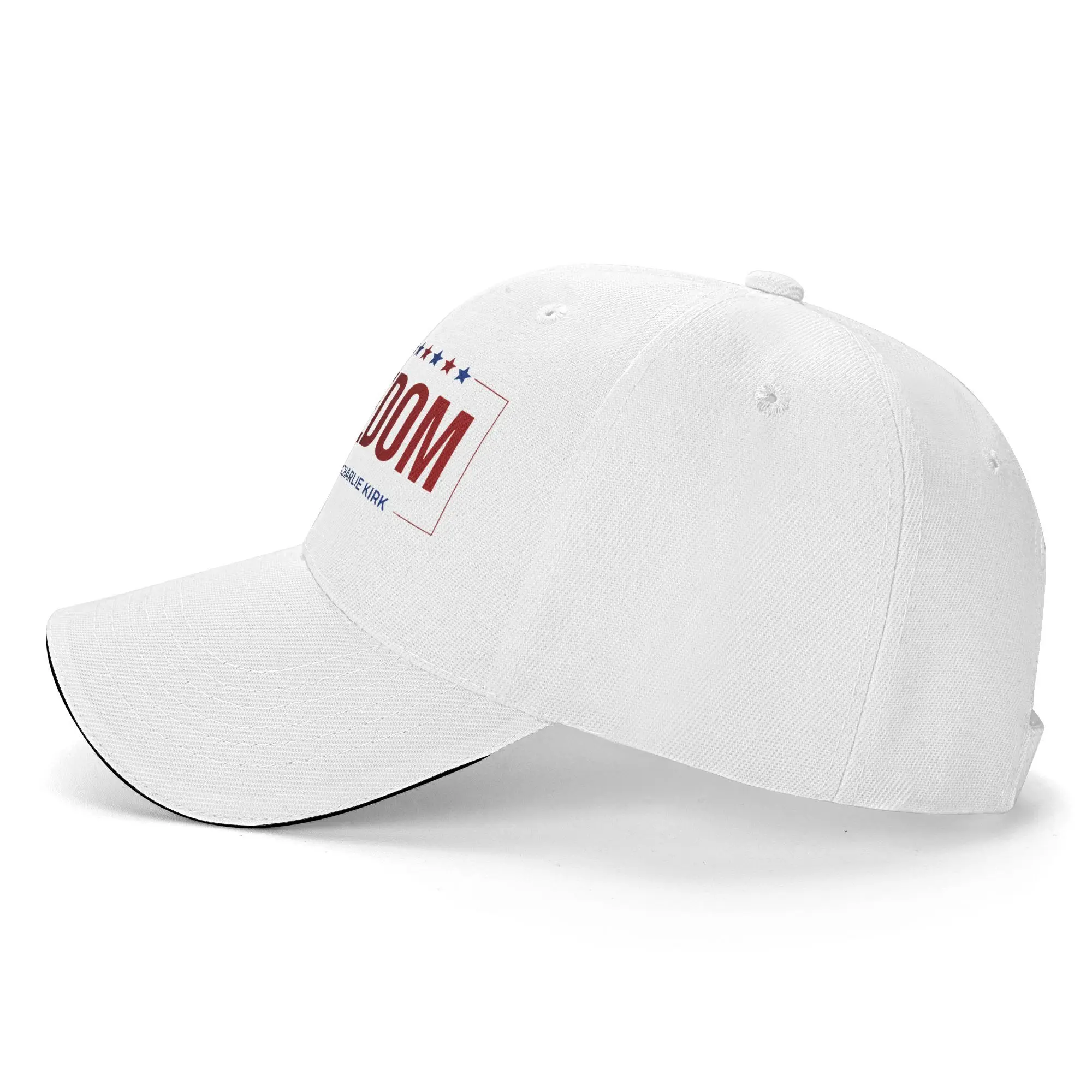 Summer Charlie Kirk Freedom Baseball Cap  Outdoor Gym y2k Retro Print Sun Trucker Hat Unisex-Teens Dropshipping Snapback Cap