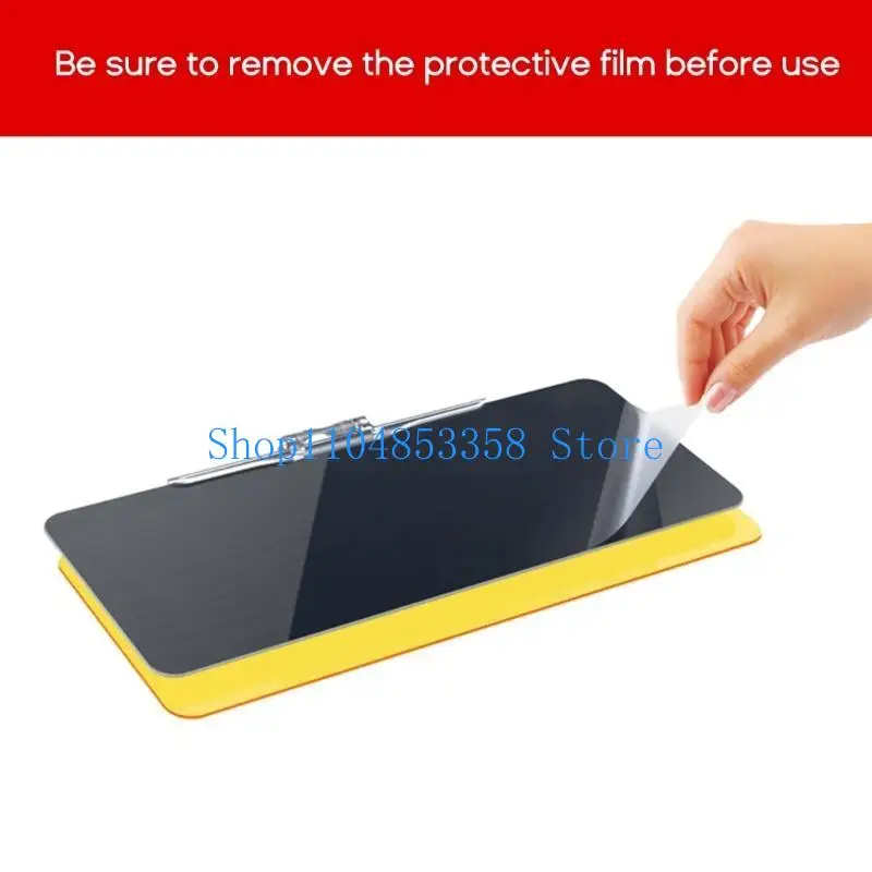 652F Car Driving Mirror Sun Visors Rotatable Clear UV Blocking Sun Vehicle Windshield Sunshade Yellow / Black