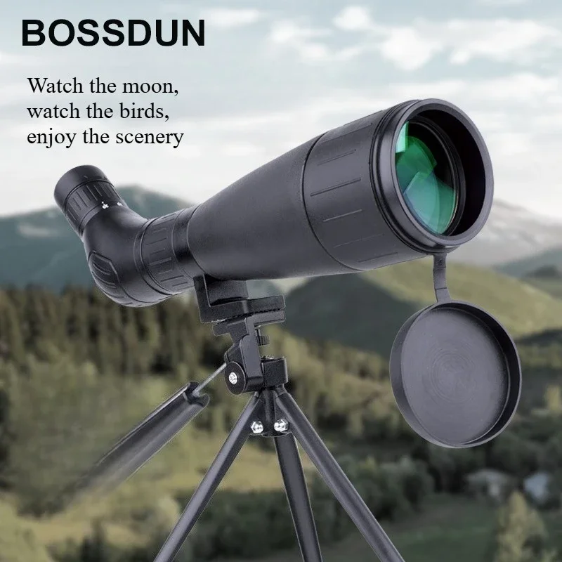 2025 New Model 20-60X Single Lens Telescope with High-Definition 60mm Objective for Viewing The Moon, Flowers and Birds