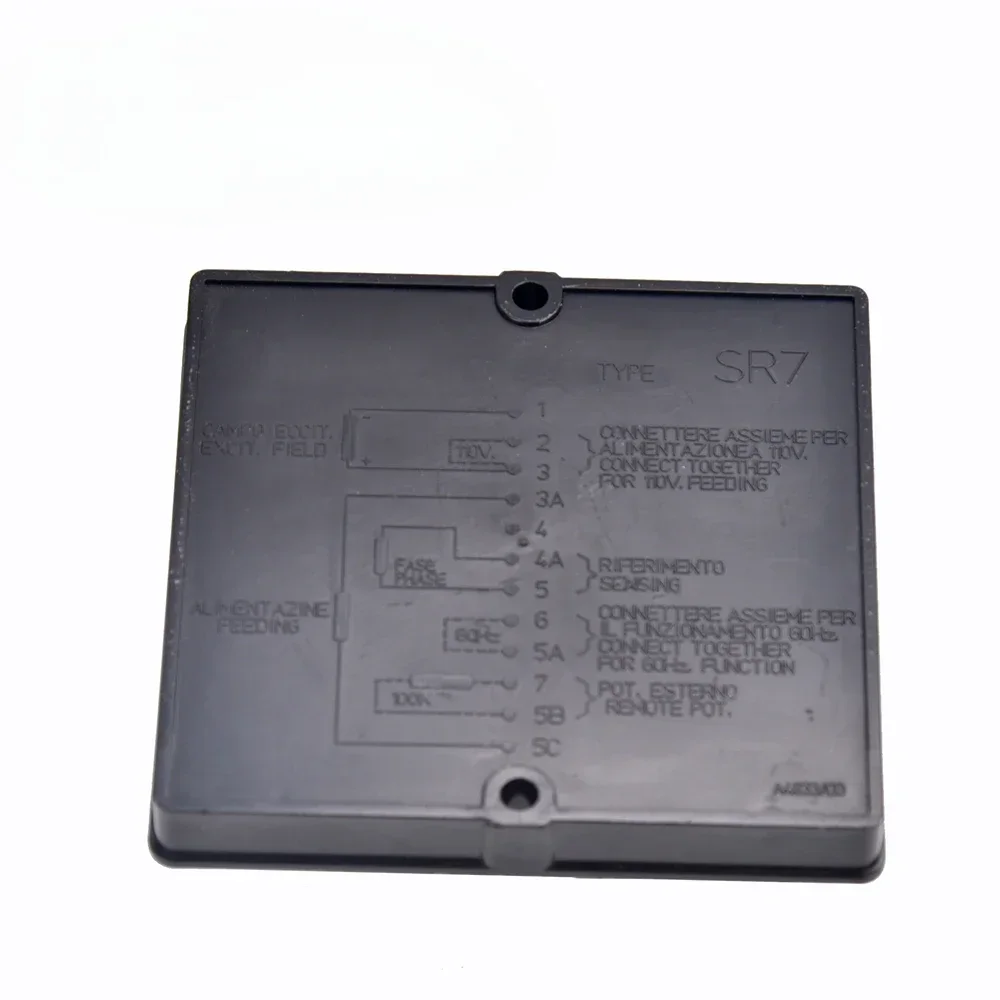 AVR SR7 Automatic Voltage Regulator Mecc AlteFor Generator Mecc Alte SR7-2G with a Low Speed and Overload Protection
