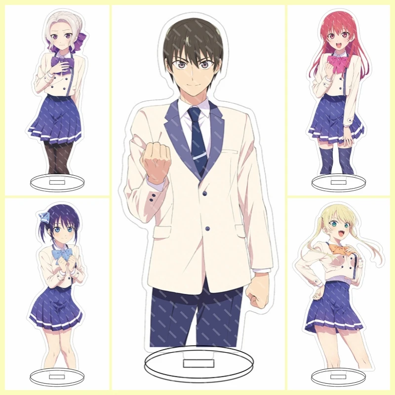 Аниме Kanojo mo акриловая подставка Chizuru Mizuki Sayaka Aya фигурка-подставка тарелка реквизит для косплея декор мультфильмы подарок