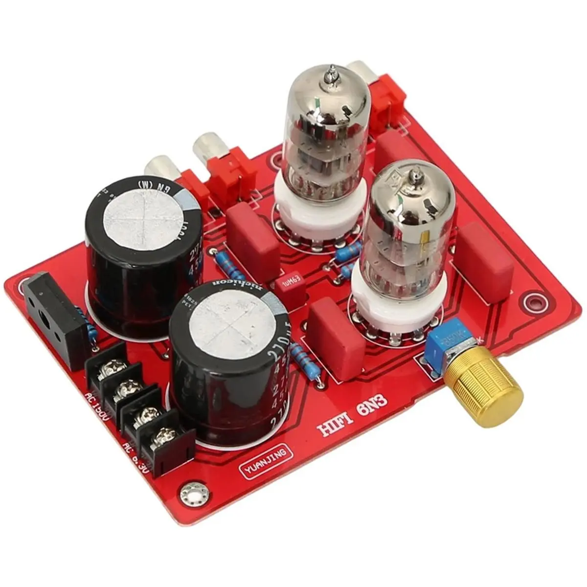 【TODAY-BUY】~@ YJ-6N3 Elektronenröhren-Audiophiler HIFI-Röhrenvorverstärker mit Röhren-Gleichrichter HIFI-Audio-Verstärker Vorver