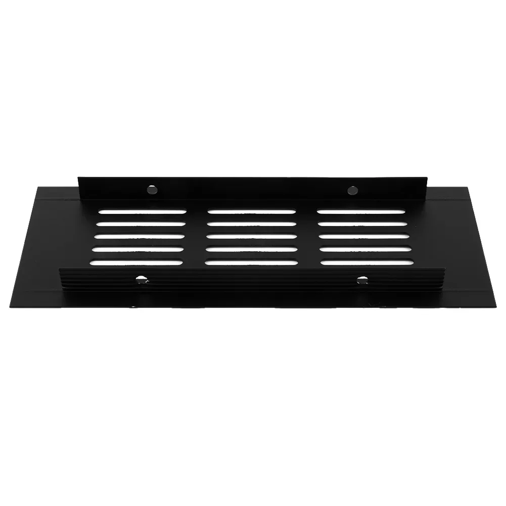 Air Vent Grille Ventilation Grille For Wardrobes Shoe Cabinets Wardrobe Aluminum Alloy Black Clean Easy To Install