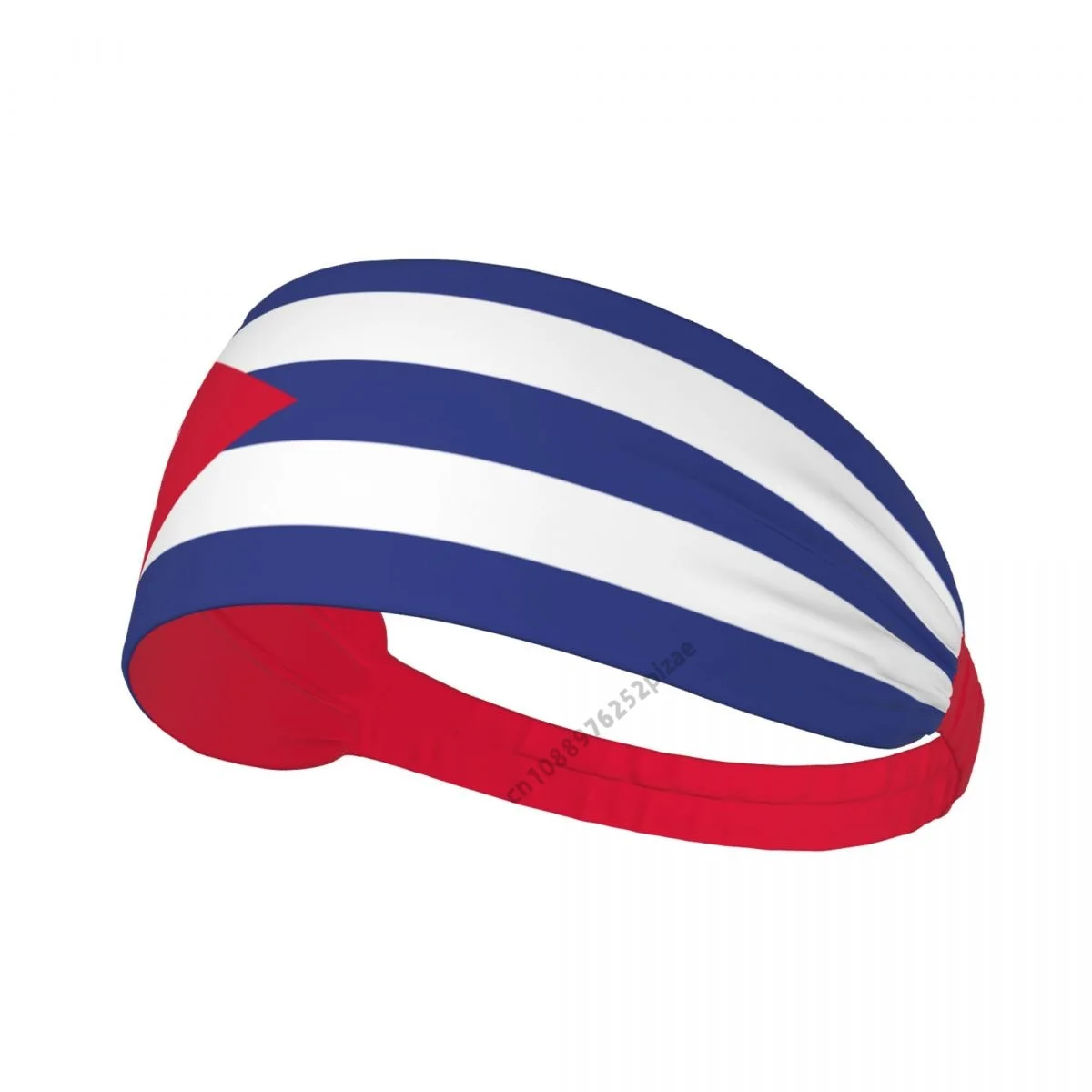 

Cuba Flag Men Women Bands Elastic Wide Headbands For Yoga Sports Fitness Exercise Tennis Running Gym Dance Athletic