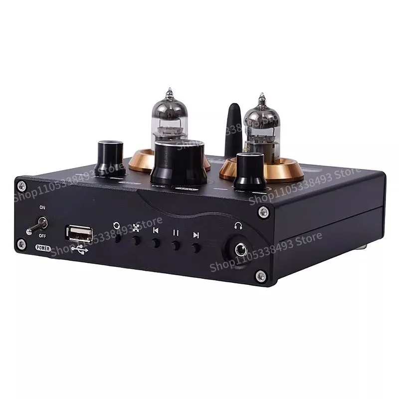 For 65U Audiophile-grade Vacuum Tube, Pre-bile U Disk TF Card Lossless Player, Pre-audio Amplifier Ear Amplifier