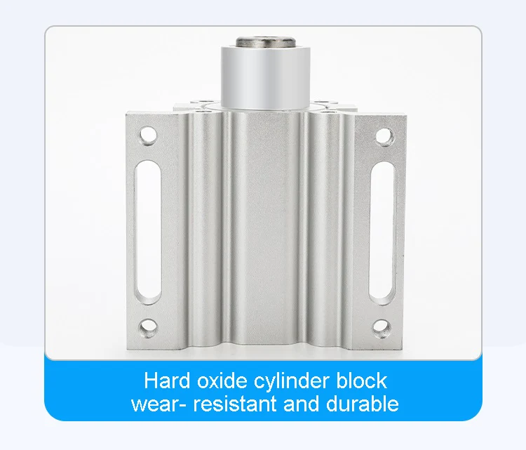 LAIZE DW40 Serie Stopzylinder 40mm Bohrung Pneumatischer Luftzylinder für CNC-Fräse Graviermaschine Holzbearbeitung Positionierung – Detail 7