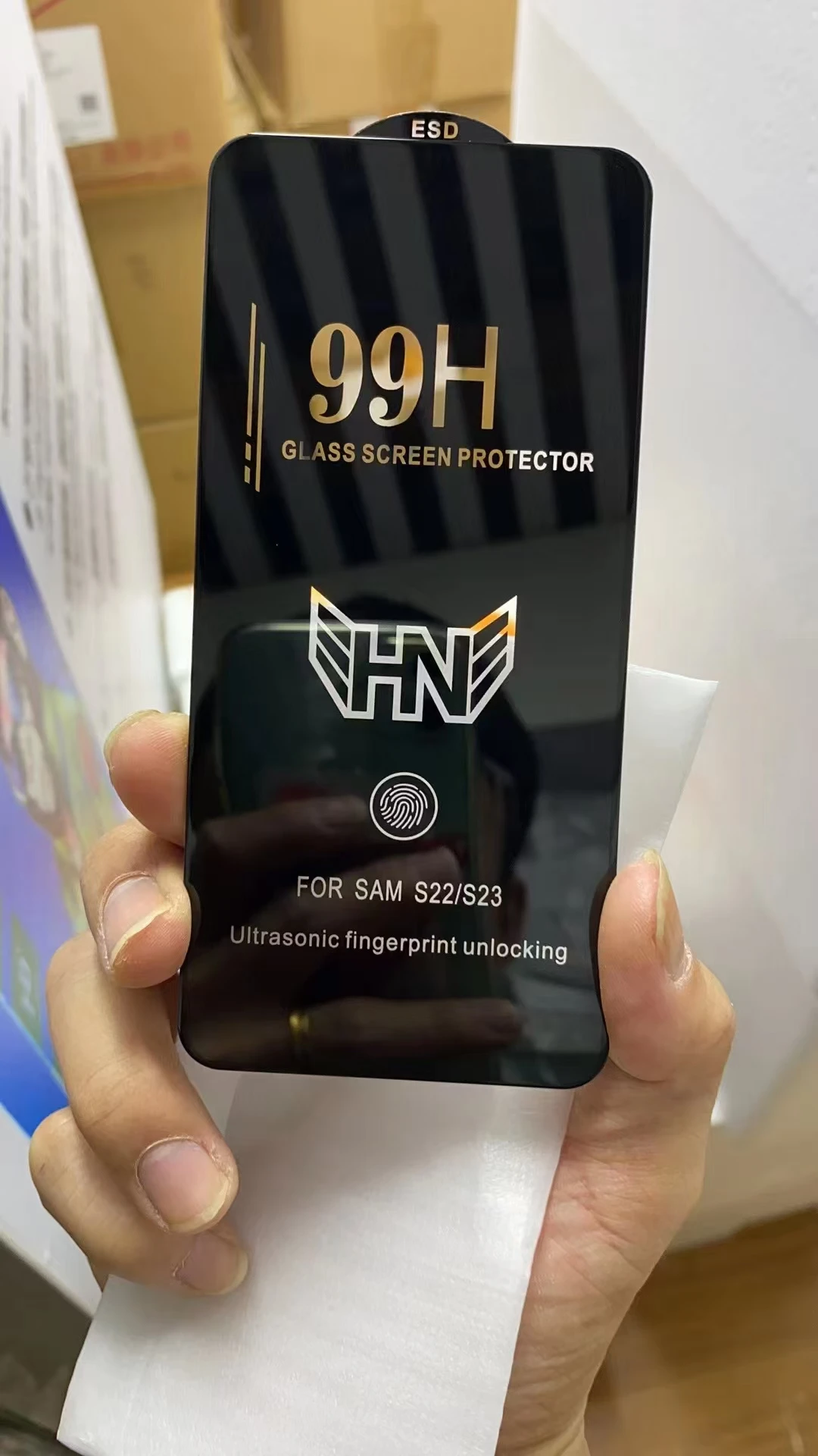 99h hd protetor de tela de vidro temperado para iphone, película de proteção total contra explosão para 15pro max, 14plus, 16pro, 13, 14, 12, 3pcs