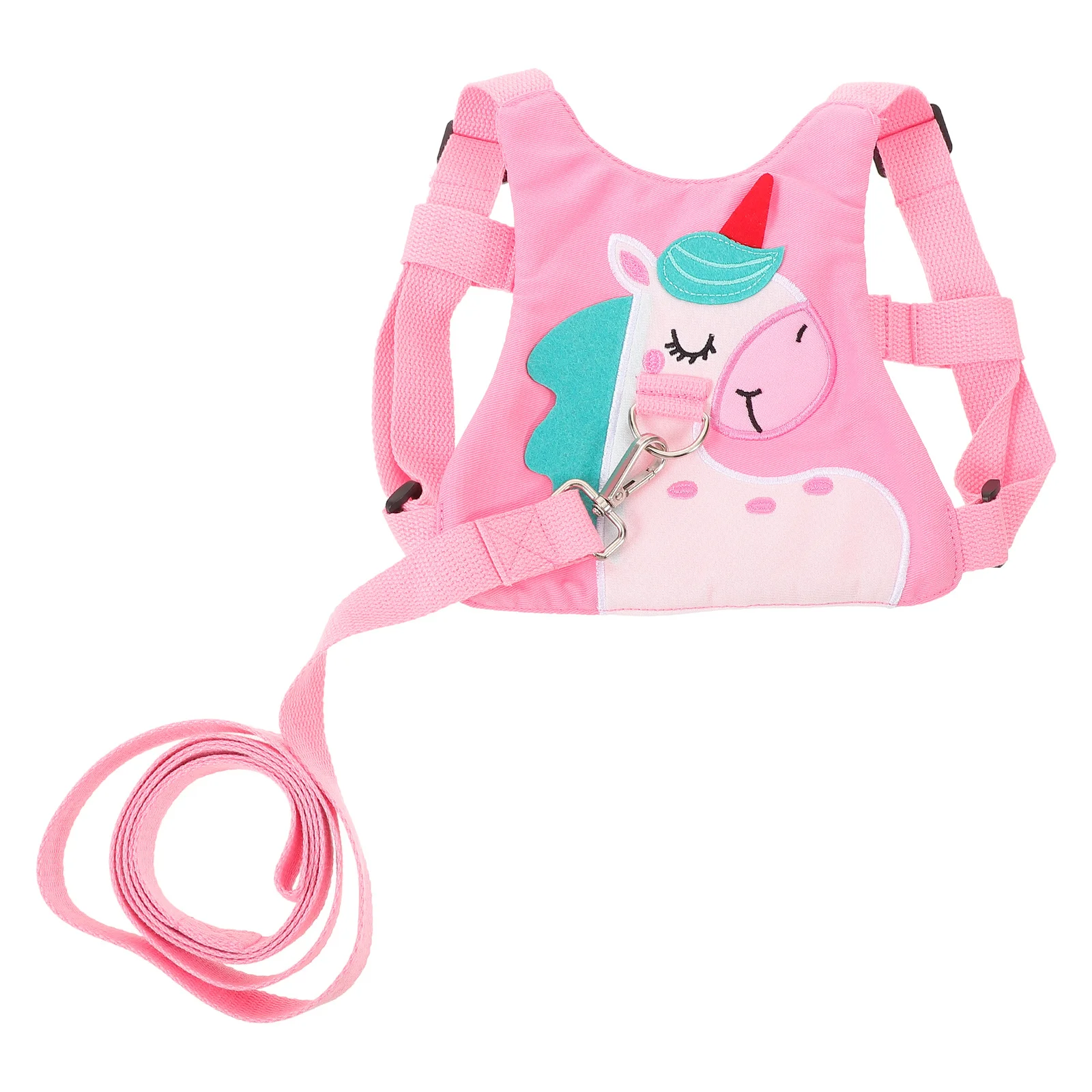 

Рюкзак с защитой от потери для малышей с регулируемым поводком, милый дизайн с единорогом, ремни безопасности для путешествий и прогулок на открытом воздухе