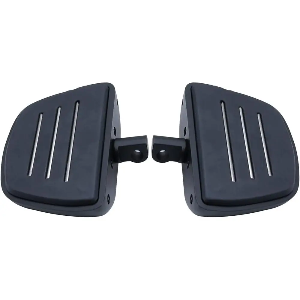 

Motorcycle Mini Board Floorboards Pedals Footrests Highway Pegs with Male Mount Adapters & Anti-Slip Rubber