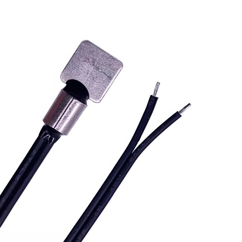 New energy vehicle power lithium battery pack temperature sensor NTC thermistor 10/100K nickel plated temperature probe
