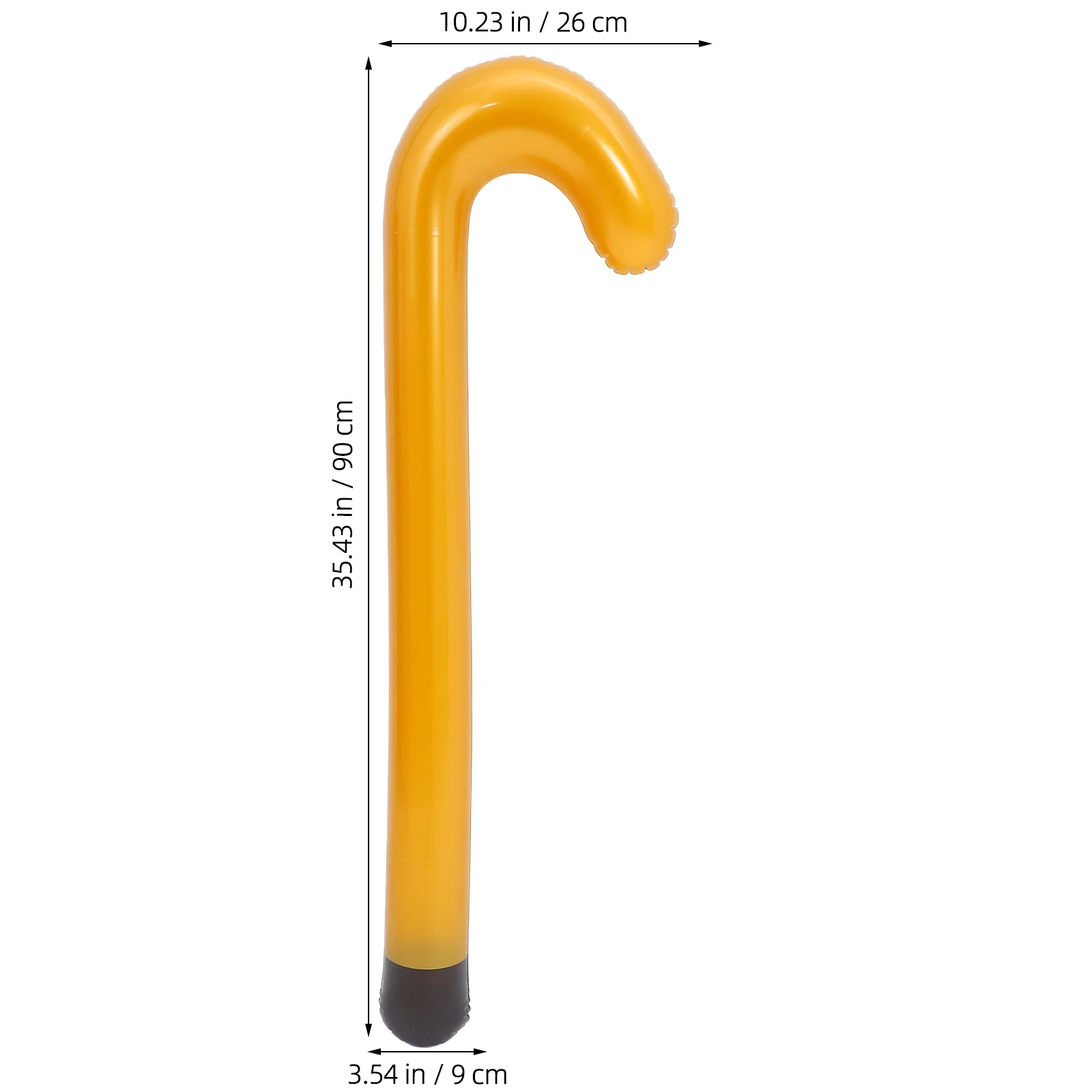 

Inflatable Crutch Props Tools Cane Swimming Pool Walking Aid Dress up Pvc Stick