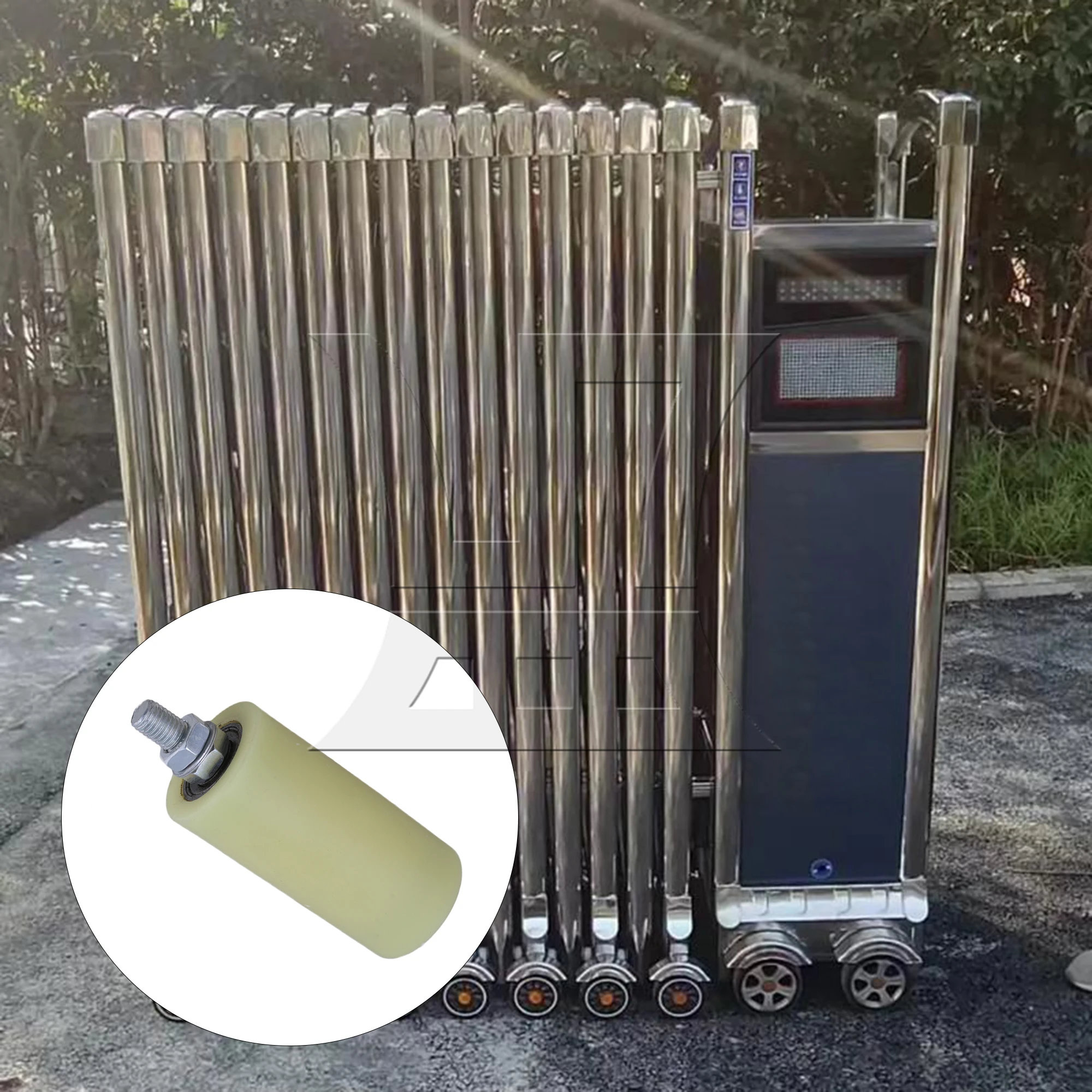 

Steel Roller Bearing Guiding Wheel M12 50x100mm for Electric Gate BQLZR