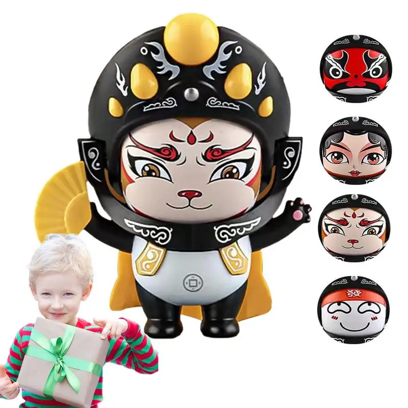 Face-Changing Doll Chinese Drama Figurine With 5 Interactive Faces Sichuan Souvenir Gift Car Puppet Decor Gifts For Relatives