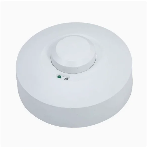 Czujnik ruchu LED z wyjściem suchym DC12V-24V, mikrofalowy, radarowy, 360 stopni, włącznik światła, detektor ruchu do lamp sufitowych. — zdjęcie produktu 5
