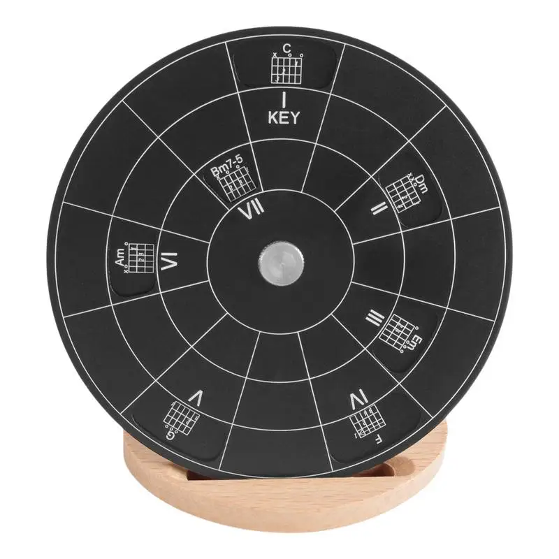 Guitar Theory Plates Musical String Wheel Music Transpose Accessories Instrument Melody Wheel For Musical Student Songwriters