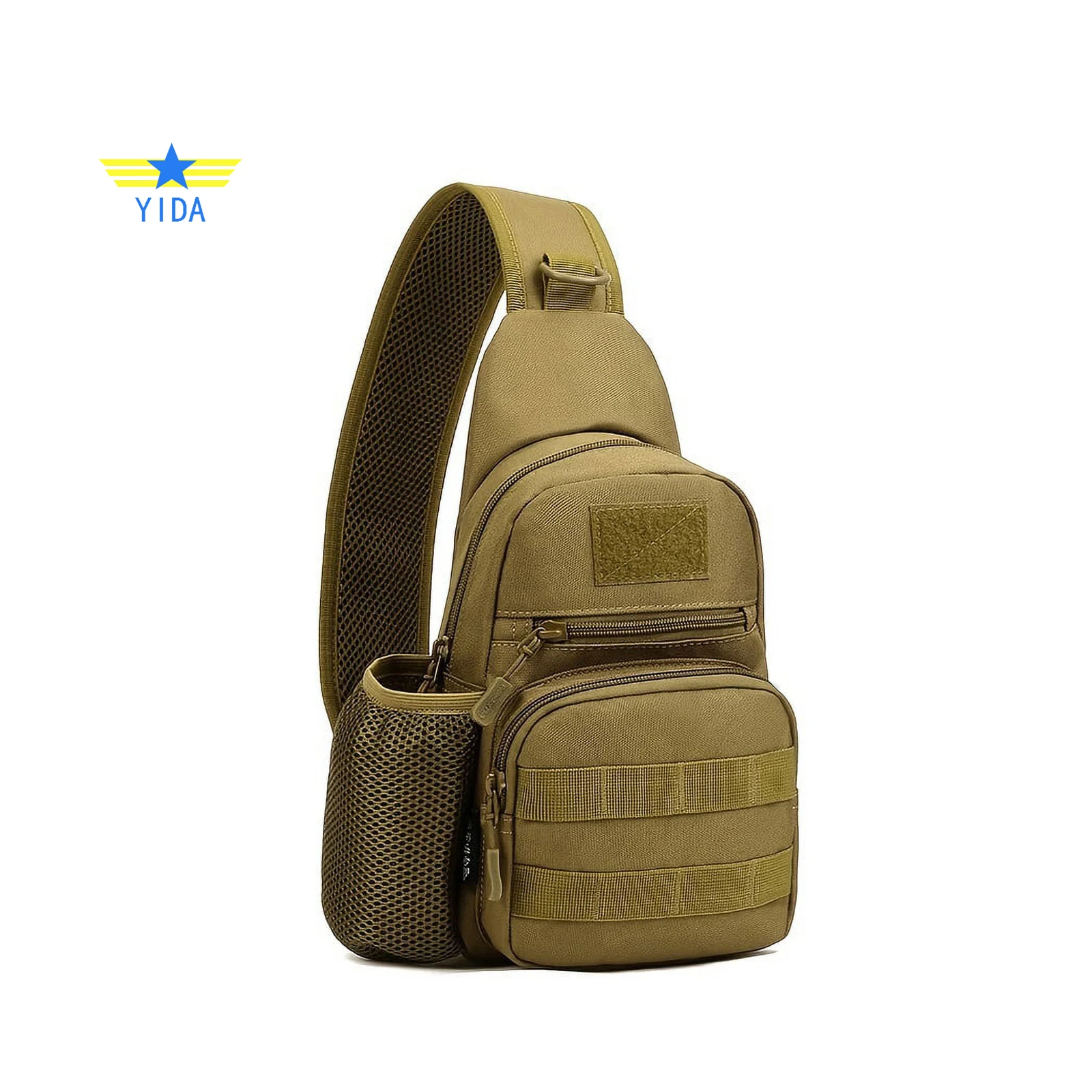 Borsa a tracolla durevole per avventura all\'aperto-borsa a tracolla tattica in nylon per escursionismo, campeggio e pesca