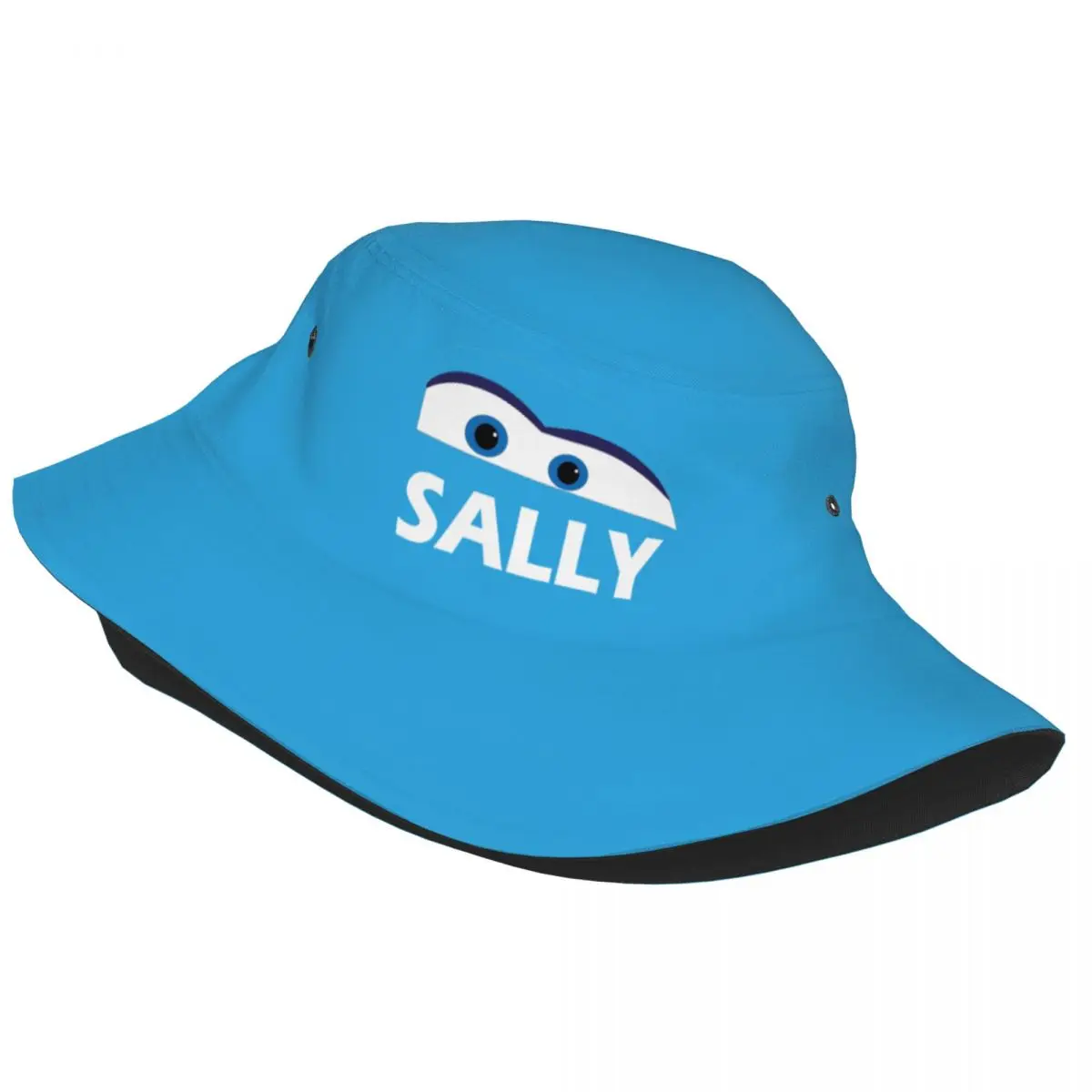 Harajuku Sally Lightning Car Mcqueen Bucket Hat For Girl UV Protection Bob Hat Vocation Cap