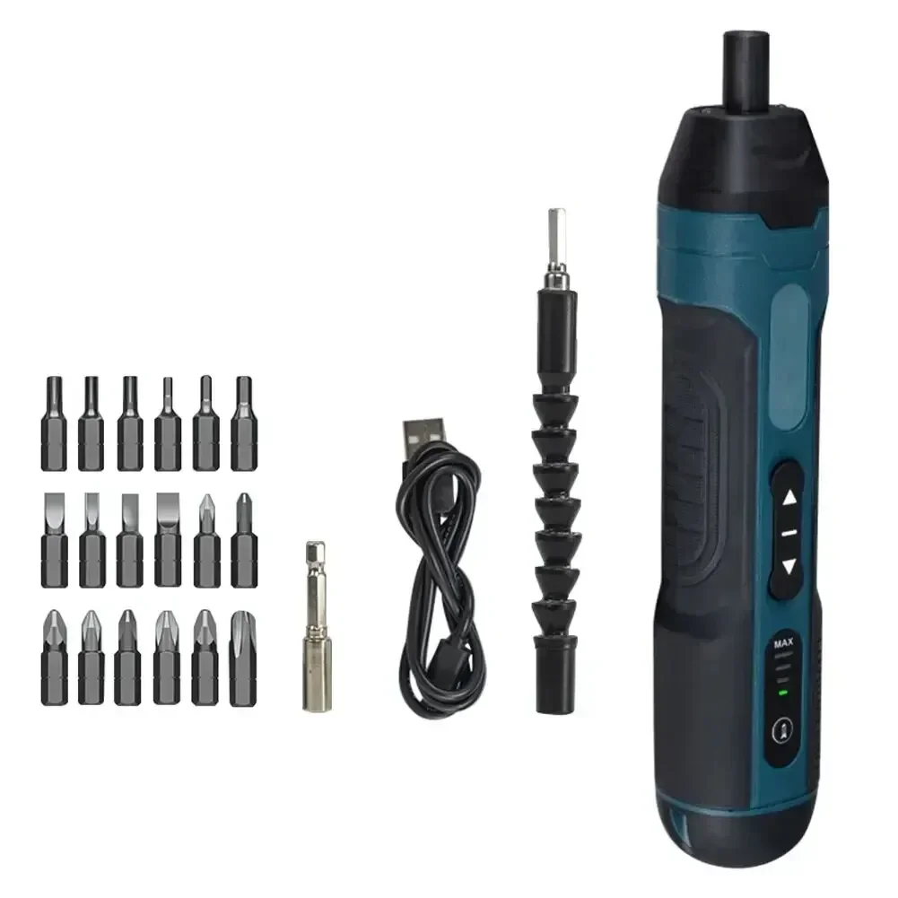 Multifunctionele Demontage Koppelherstelgereedschap Mini Draadloze Elektrische Schroevendraaier 1300Mah Oplaadbare Afstelling Boormachine