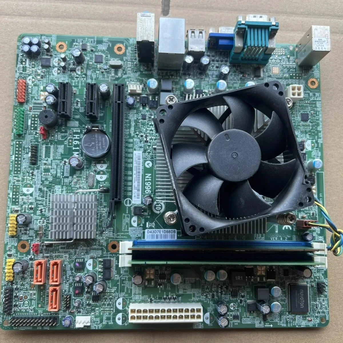 لينوفو H61 H81 H110 مجموعة i5 3470 ثنائي النواة رباعي النواة وحدة المعالجة المركزية 8 + 8G مجموعة مروحة الذاكرة