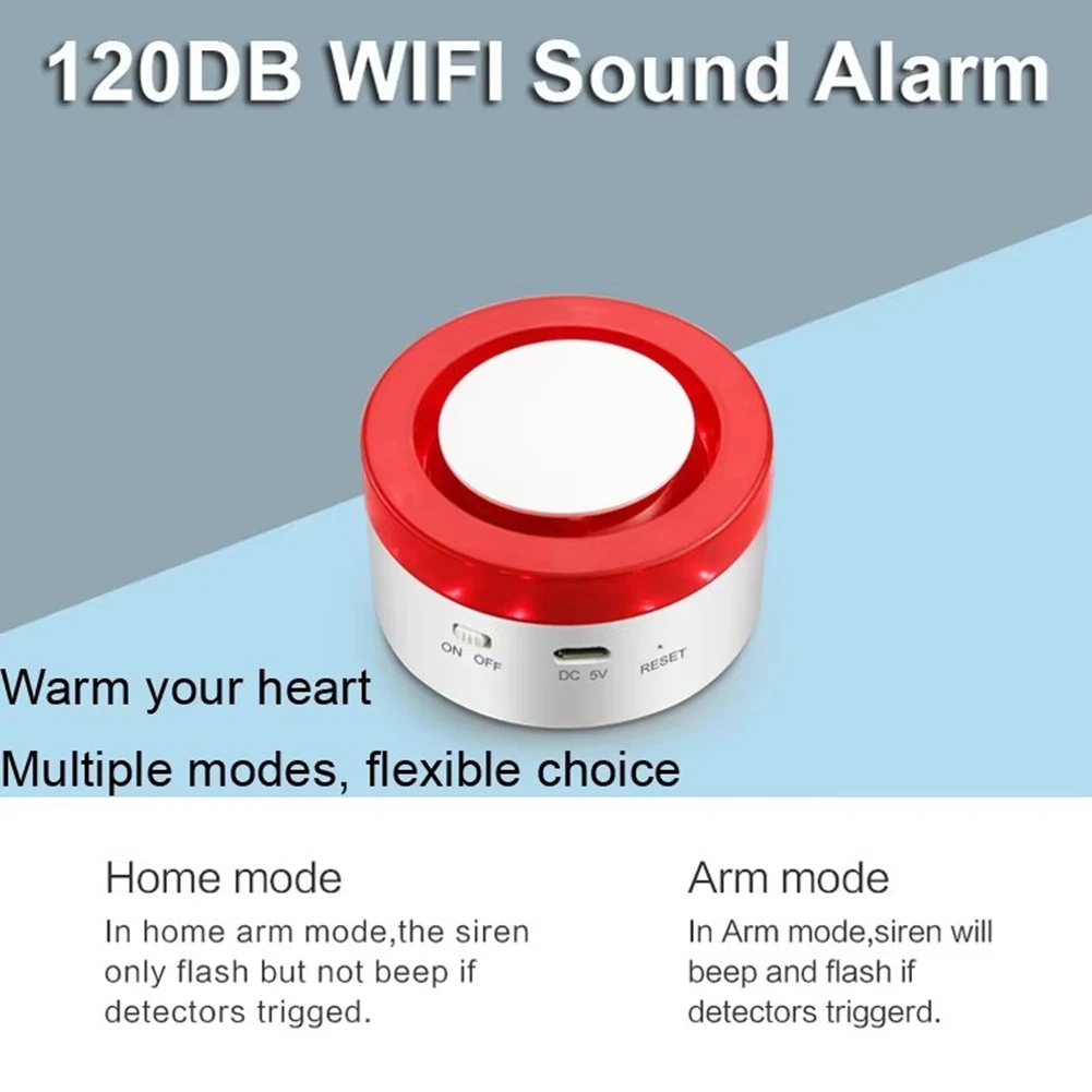 JABS-Tuya Smart Home Security ALARM System ชุด WiFi สัญญาณกันขโมยไร้สาย Home Burglar Motion เซ็นเซอร์ประตูหน้าต่าง