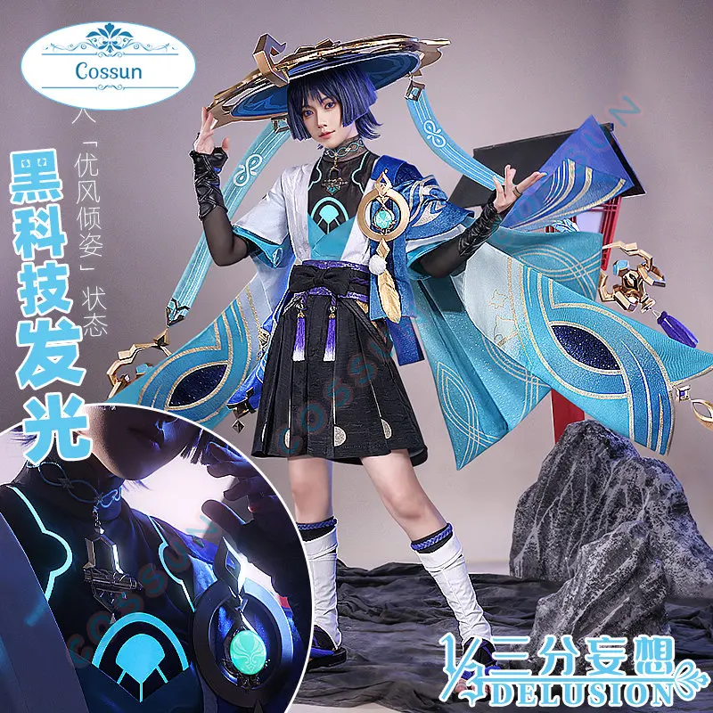 

Wanderer Scaramouche Game Genshin Impact Costume Genshin Impact Wanderer Costume Scaramouche Plus Size