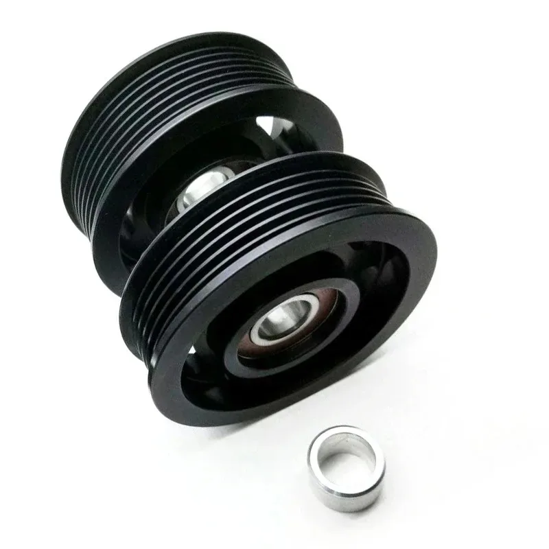 1132020419A 1132020419  For M113K CLS55 SL55 S55 G55 AMG 2003-2008 Auto Supercharger Double Pulley Drive Belt Idler Pulley Set