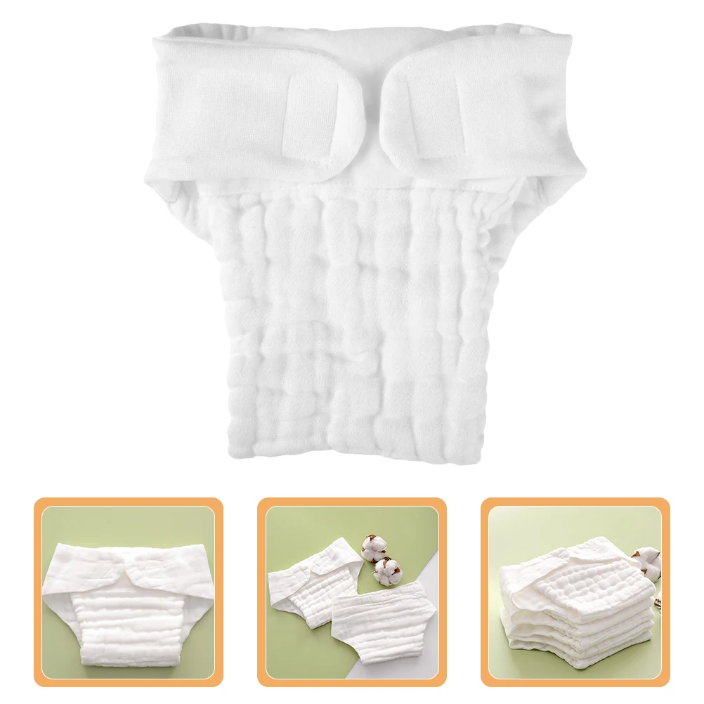 

5 шт. хлопковые подгузники для младенцев и малышей, ткань для отрыжки, подгузники для подгузников, вкладыши для пеленания