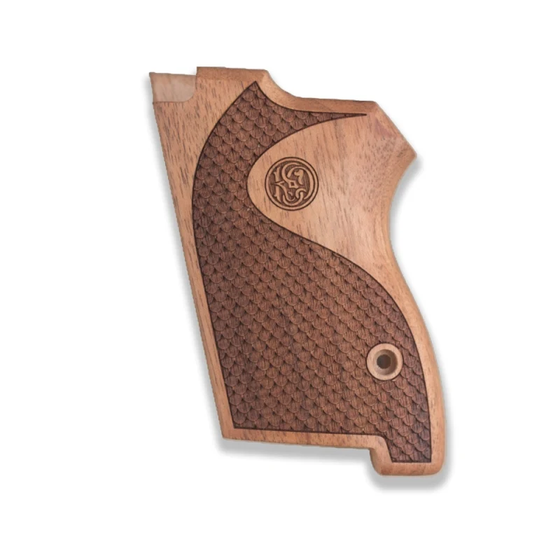 KSD Brand Smith Wesson CS45 Compatible Walnut Grips Dragon Skin