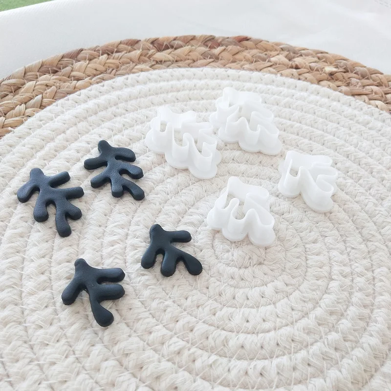 New Earrings Polymer Clay Molds Snake/Rabbit/Butterfly Soft Pottery Clay Cutters DIY Earring Jewelry Pendant Making Clay Tools