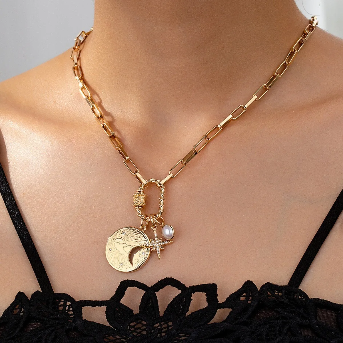 Thumbnail 2 - #49 Latest Layered Necklaces Offers