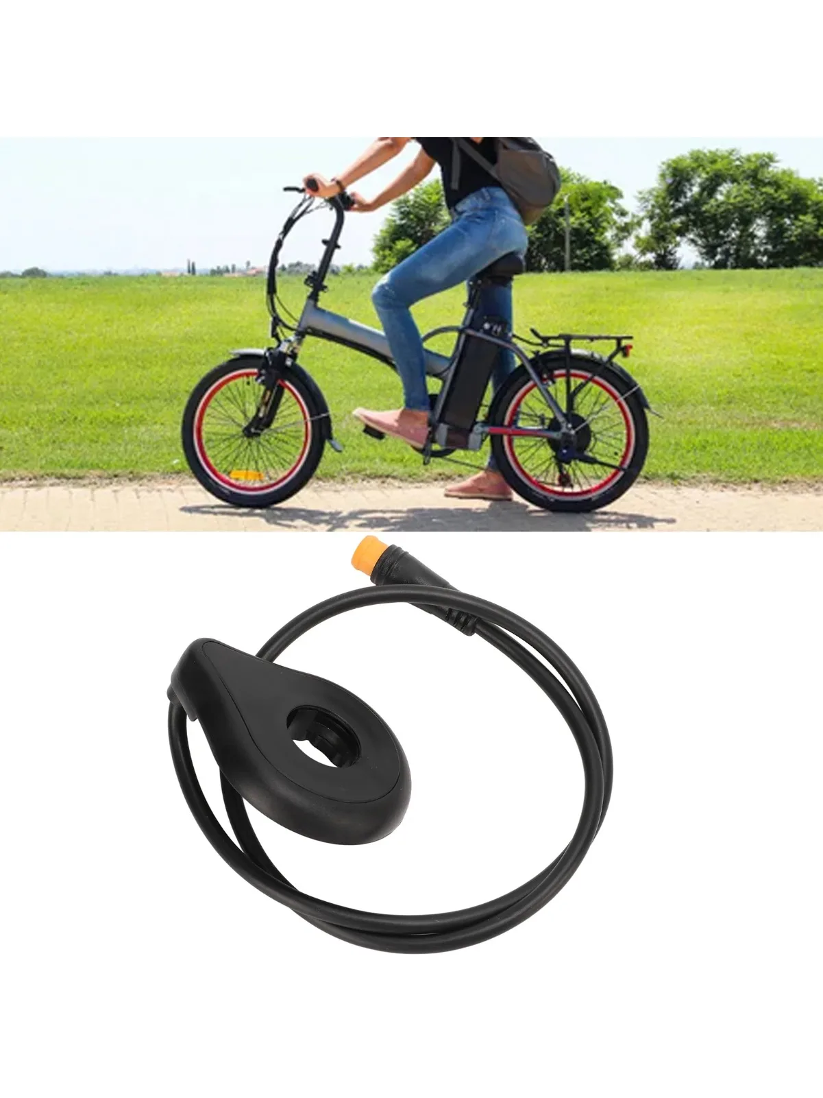 AliExpress NONE Pedal Assistant Sensor Waterproof Interface 12 Magnets High Accuracy Electric Bikes Sensor Easy Installation for Electric Bike