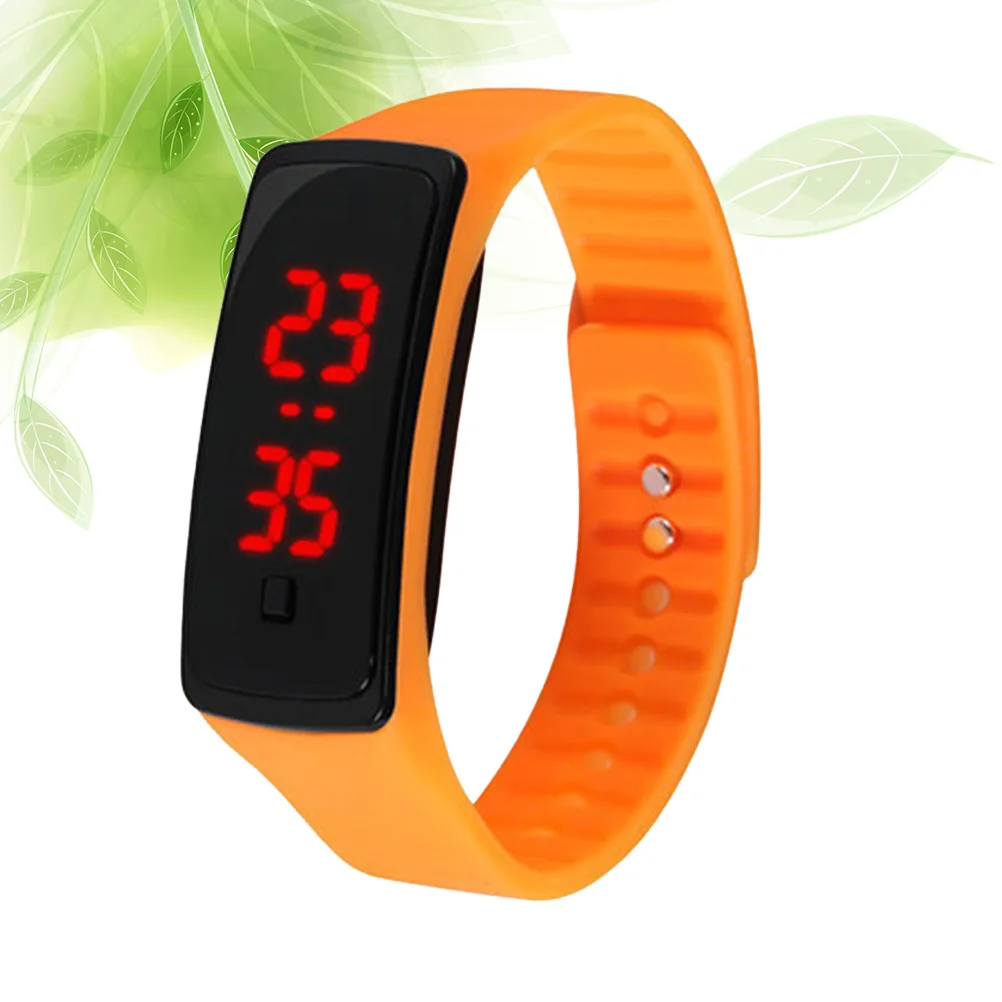 

Children's Sports Watch LED Digital Silicone Outdoor Wrist Kid Watches Running Bracelet Band Men Women for Kids