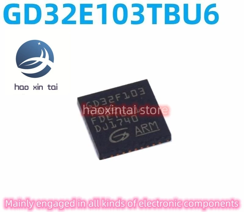 10pcs original authentic GD32E103TBU6 QFN-36 MCU Cortex-M432-bit microcontroller MCU