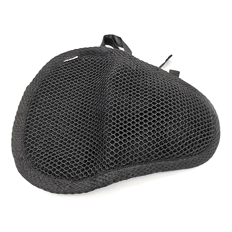 3 Layers Motorcycle Seat Cover Cushion Protect Sunscreen Prevent Seat Sun Pad Waterproof 3D Mesh Honeycomb M Size