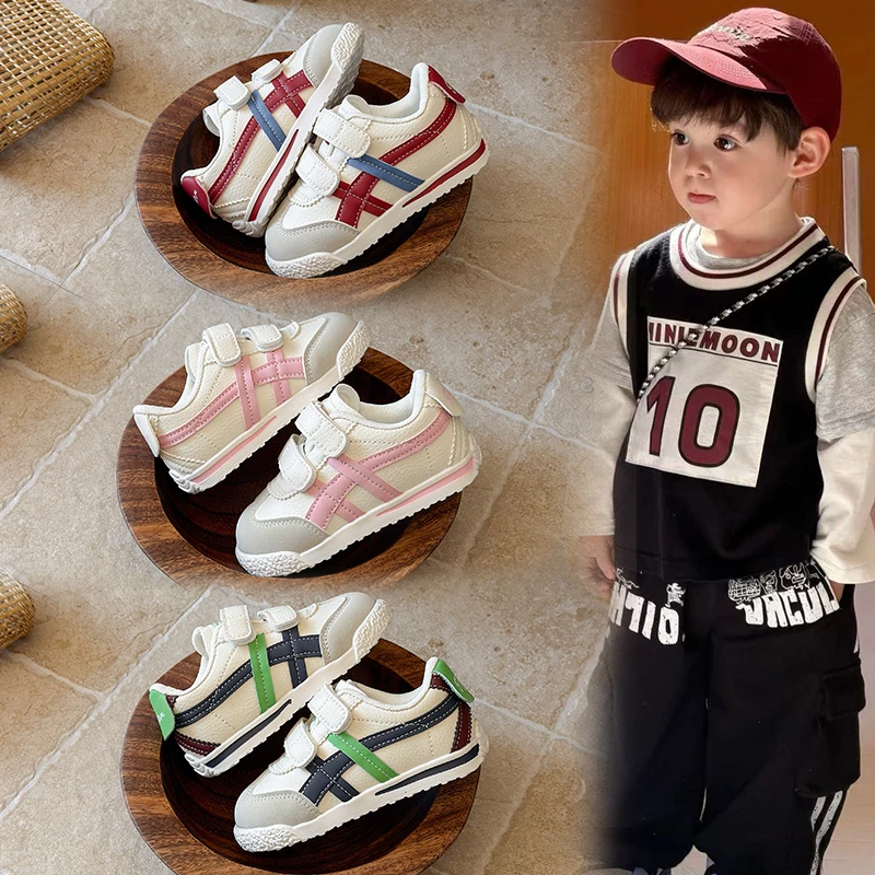 

Casual Shoes for Boys and Girls Fashion Spring New Children's Versatile Sport Shoes Style Fashion Soft Lightweight Kids Sneakers