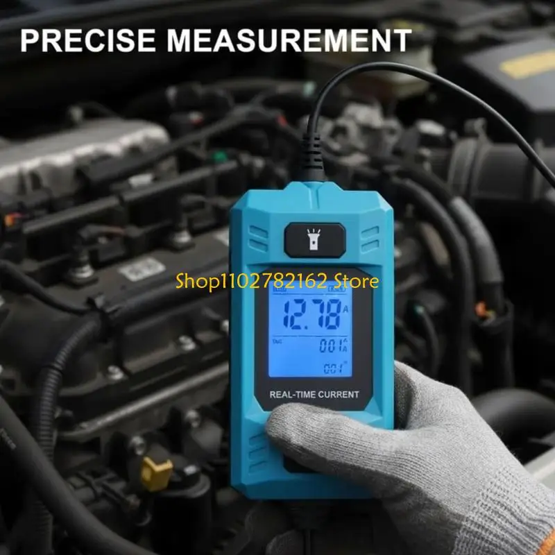 547B Automotive Circuit Fault Probe Tester 20A 48V LCD screen Car Current Tester