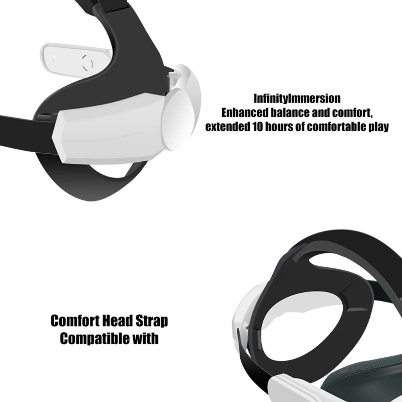 Virtual Reality Headsets Straps for 3S Adjustable Fit And Secure Hold Dropship