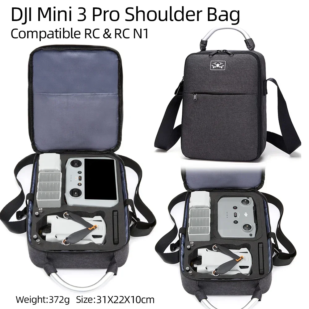 Drone Handbag Universal Bag Single Shoulder Crossbody Bags Drones Accessories Para For DJI Mini 3 Pro Storage Box