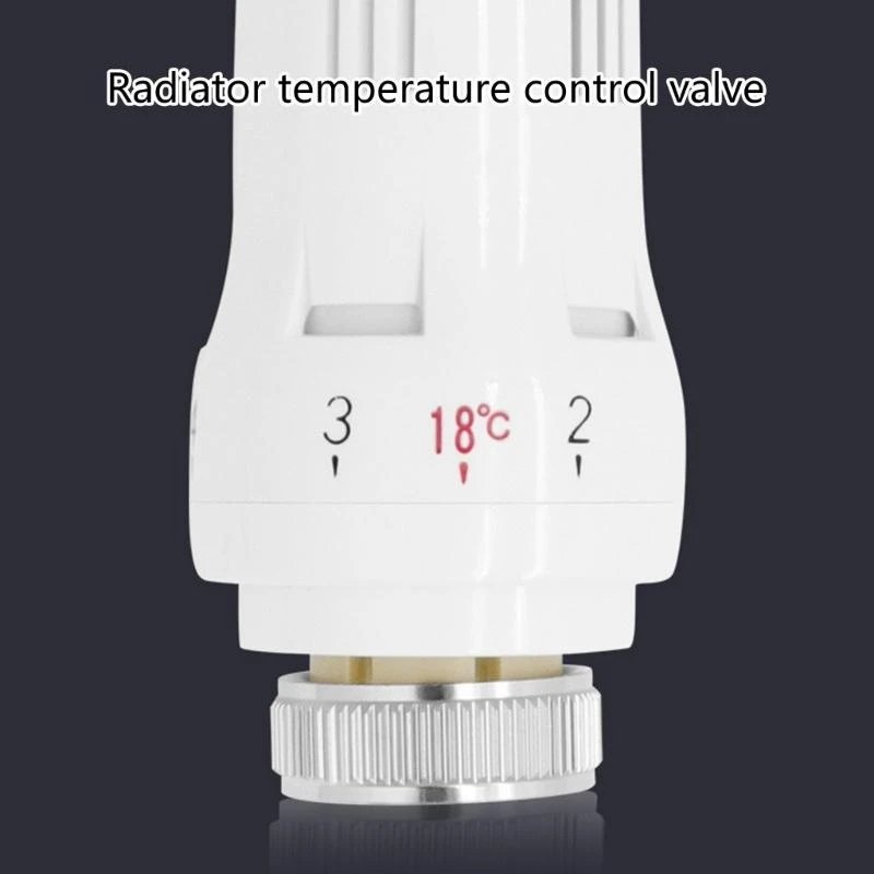 Valvole controllo termostatico verticale R1WA per radiatori Regolazione della temperatura ABS