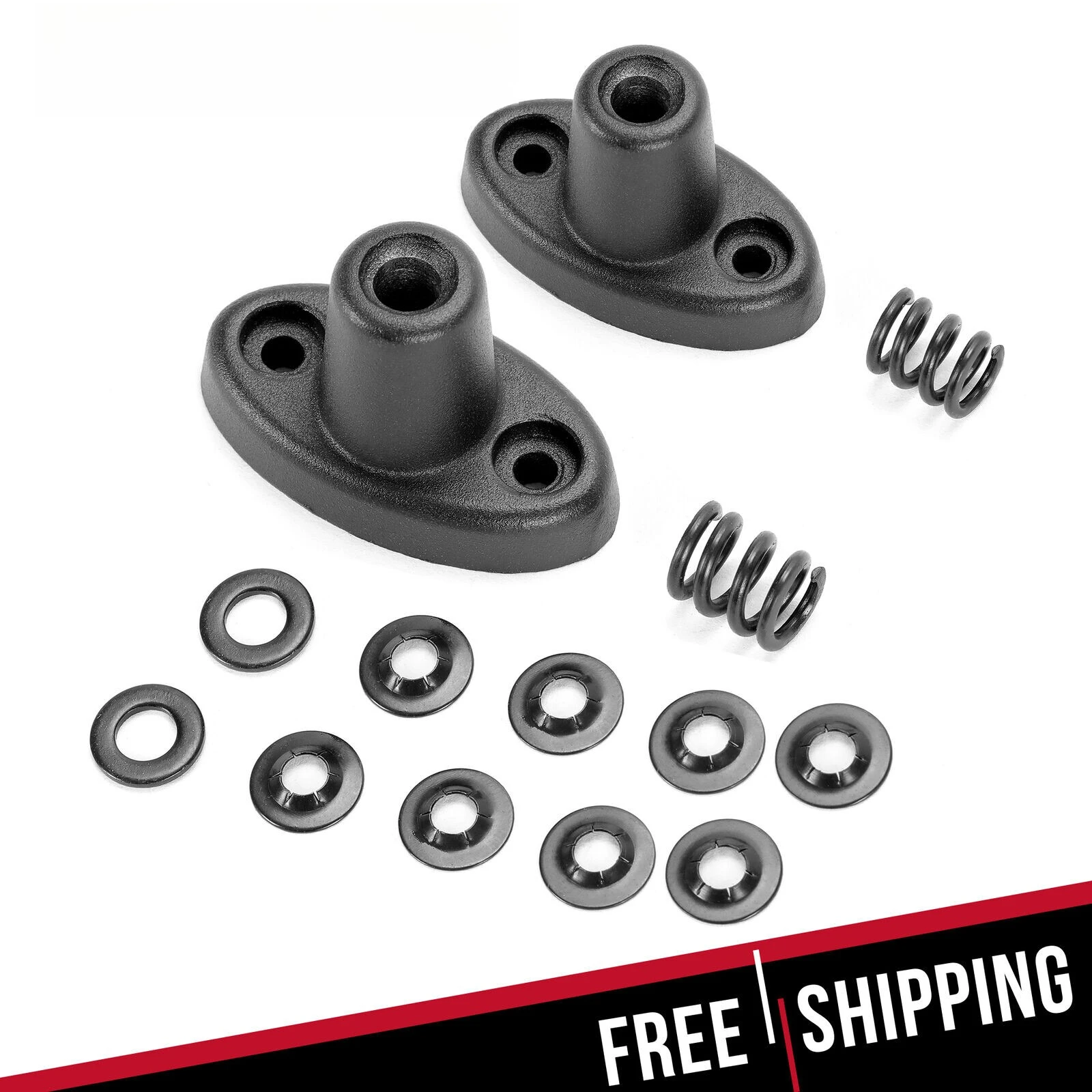 Sun Visor Repair Bracket Kits For Jeep 97-02 TJ Wrangler Aluminum 924-531