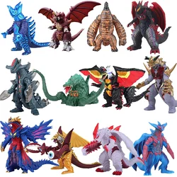 17-24cm Godzilla Soft Rubber Monster Oversized Khimaira Magatano-Orochi Destoroyah Gomora Hedorah Action Figure Model Toys Gift