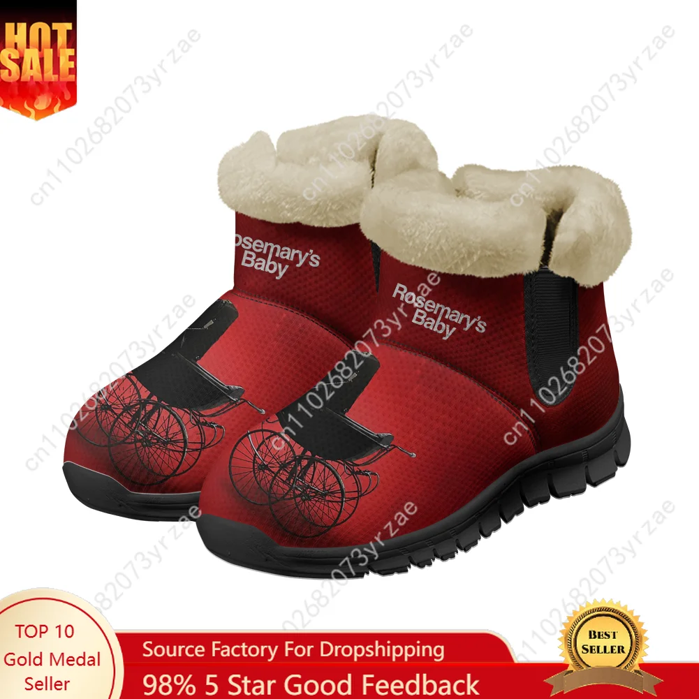 

Rosemary's Baby Snow Boot Men Women Teentager boots High Quality Personalized Fashion Casual Lightweight Sneakers Custom Shoes